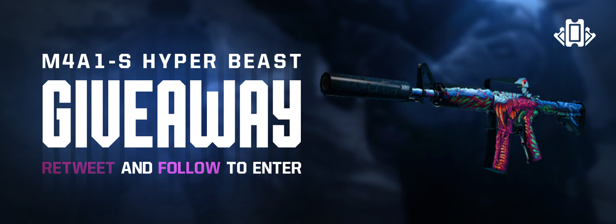 Zydar27's tweet photo. [CONCOURS] Gagne ta M4A1-S Hyper Beast RT ce tweet et Follow @CsgoPrizes .Tirage aux 2500 RT ou le 22/07 parmi les RT http://t.co/ByurRZ8cHw