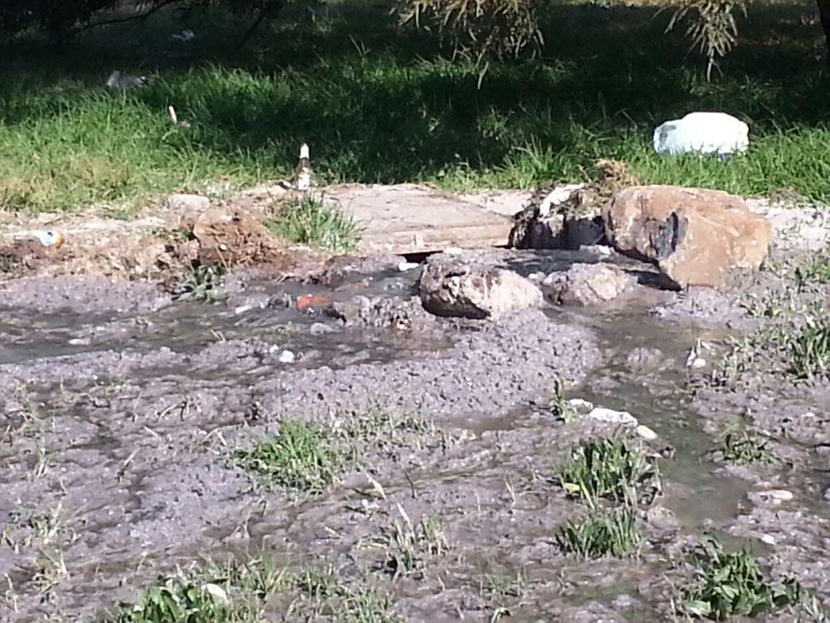 afriforum's tweet photo. Riool in parkie in Vanderbijlpark SE7 #inters2015 http://t.co/2yKiLRoroo