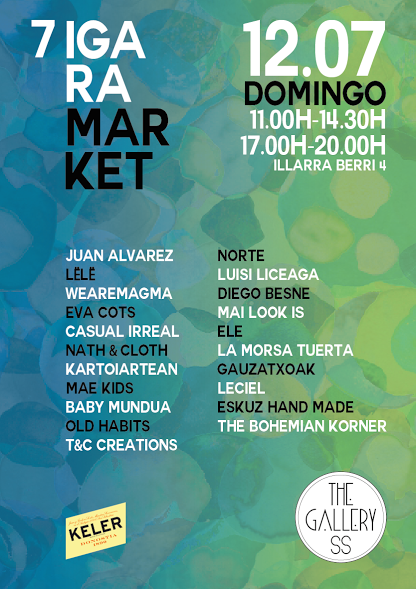 The_GallerySS's tweet photo. Cumplimos un año y lo celebramos el Dom 12 Julio en #igaramarket7 con un elenco de participantes de auténtico LUJO http://t.co/M8datARw5R