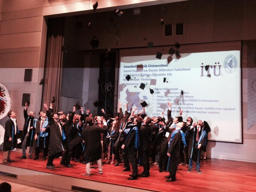 GISBIR Secretary-General Suheyl Demirtas attended the Commencement of Istanbul Technical University Faculty of Naval