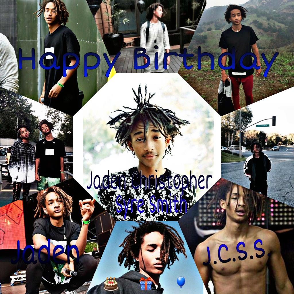 Happy Birthday Jaden Smith 
 