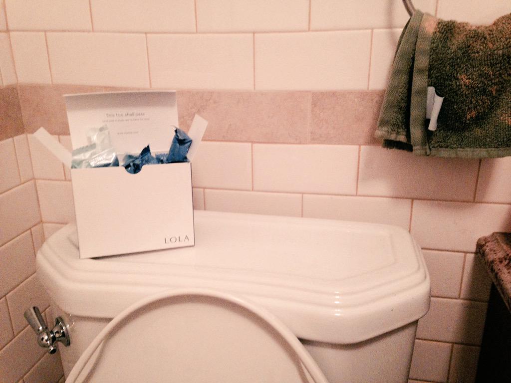 Andy can't wait to rock these babies when the next wave hits!! Welcome our bloody world :) #LOLAshelfie