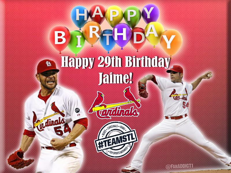Happy 29th Birthday to Jaime Garcia!    