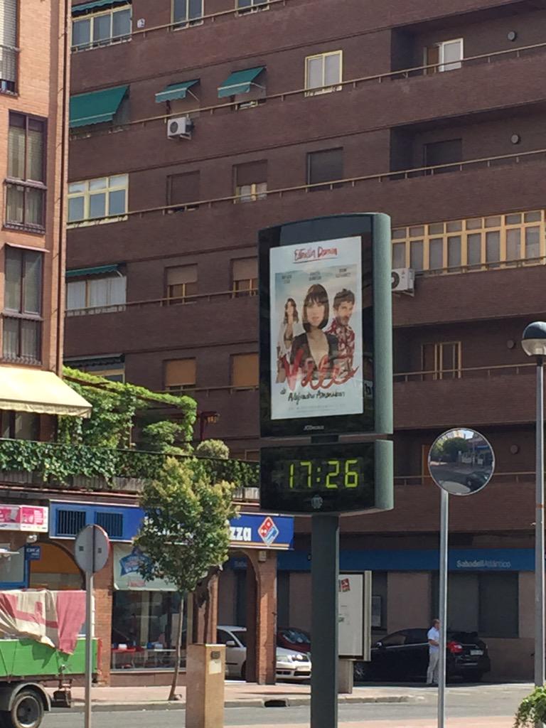 chamberi22's tweet photo. Vaya temperatura... http://t.co/xBt644WHWU