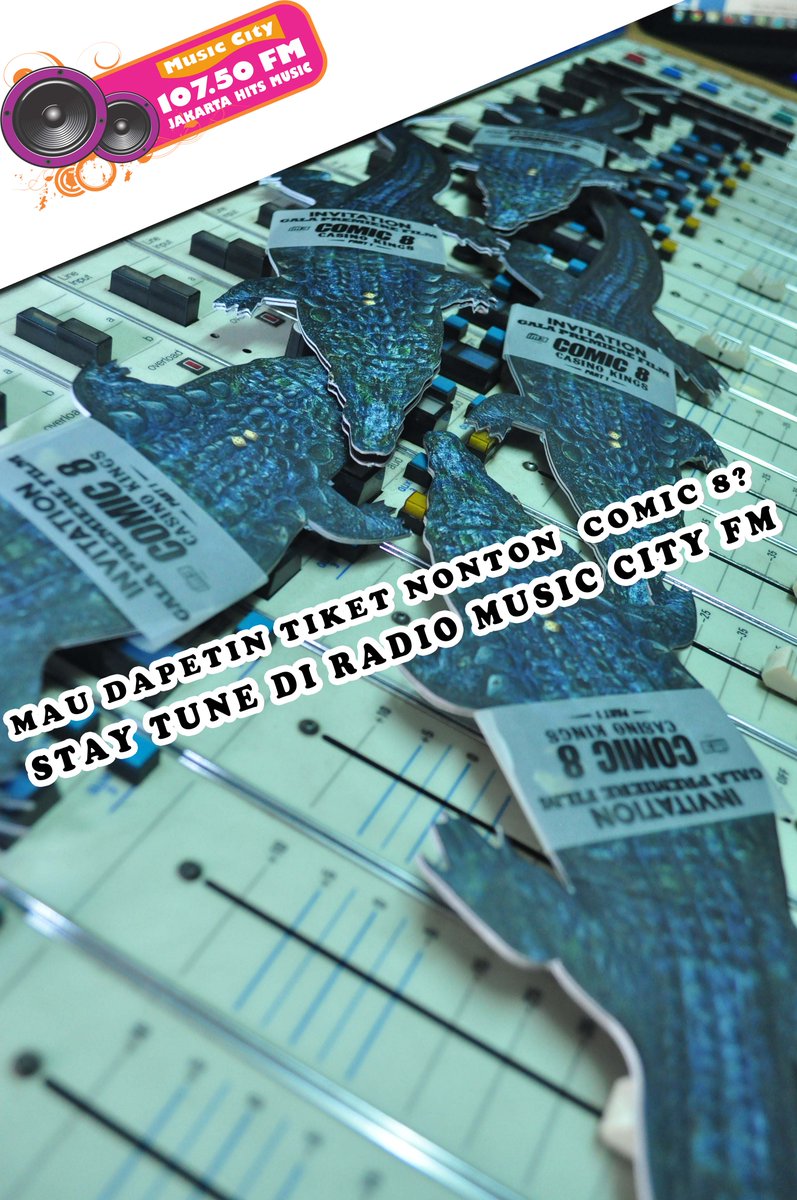 DigicastMC's tweet photo. Mau dapetin tiket Gala Premier #Comic8CasinoKings ??Buruan serbuu Aziz,Asep &amp; mongol dengan pertanyaan2 TERGOKIL!! :D http://t.co/yRJPAomyvX