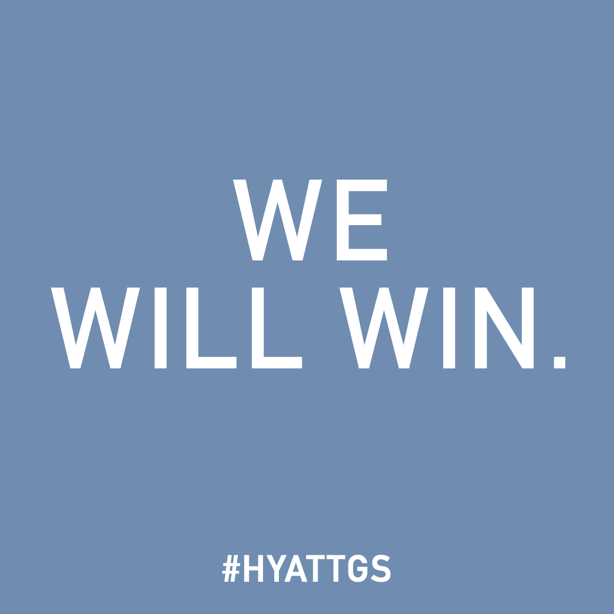 hyattcares's tweet photo. We will change the world one experience at a time. Hyatt colleagues, are you ready to win? #HyattGS http://t.co/ybDfbwlj8G