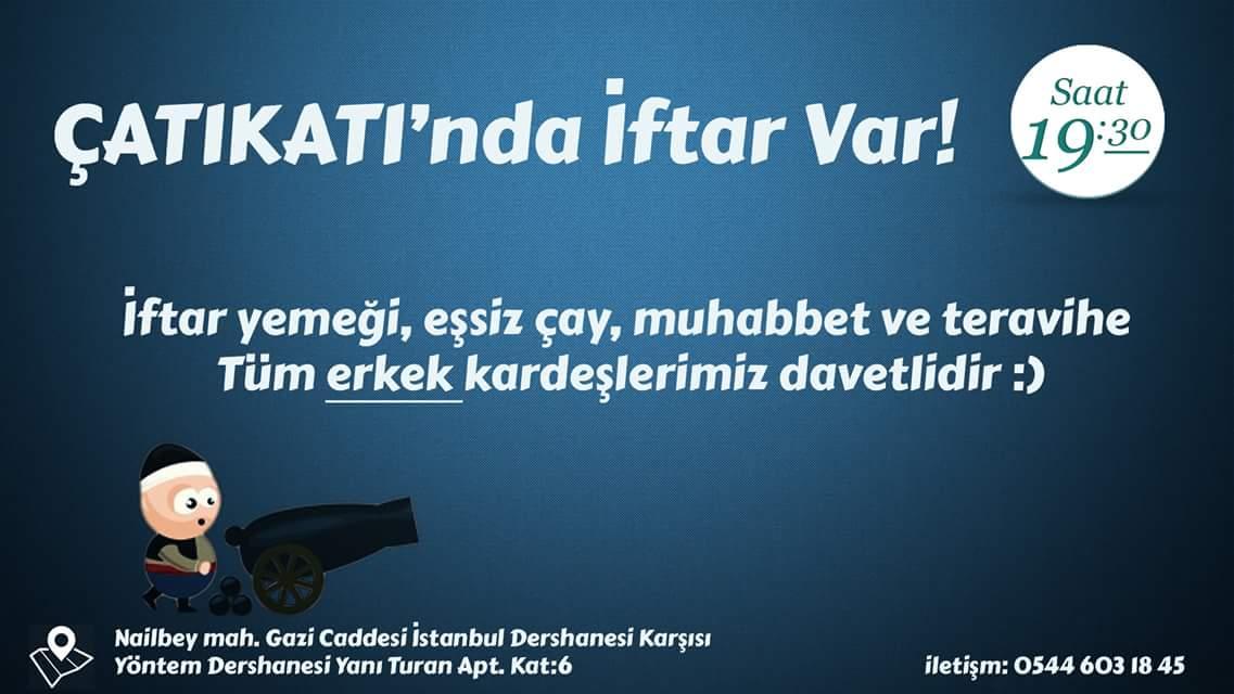 Tüm Erkek Kardeşlerimizi Bekliyoruz...