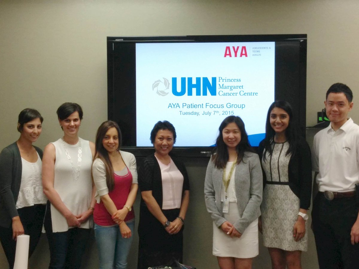 Thank you to everyone who attended our first AYA Patient Focus Meeting yesterday! <a href="/thePMCF/">The Princess Margaret Cancer Foundation</a> <a href="/marykge/">Mary Gospodarowicz</a> <a href="/terrismcewan/">terri stuart-mcewan</a>