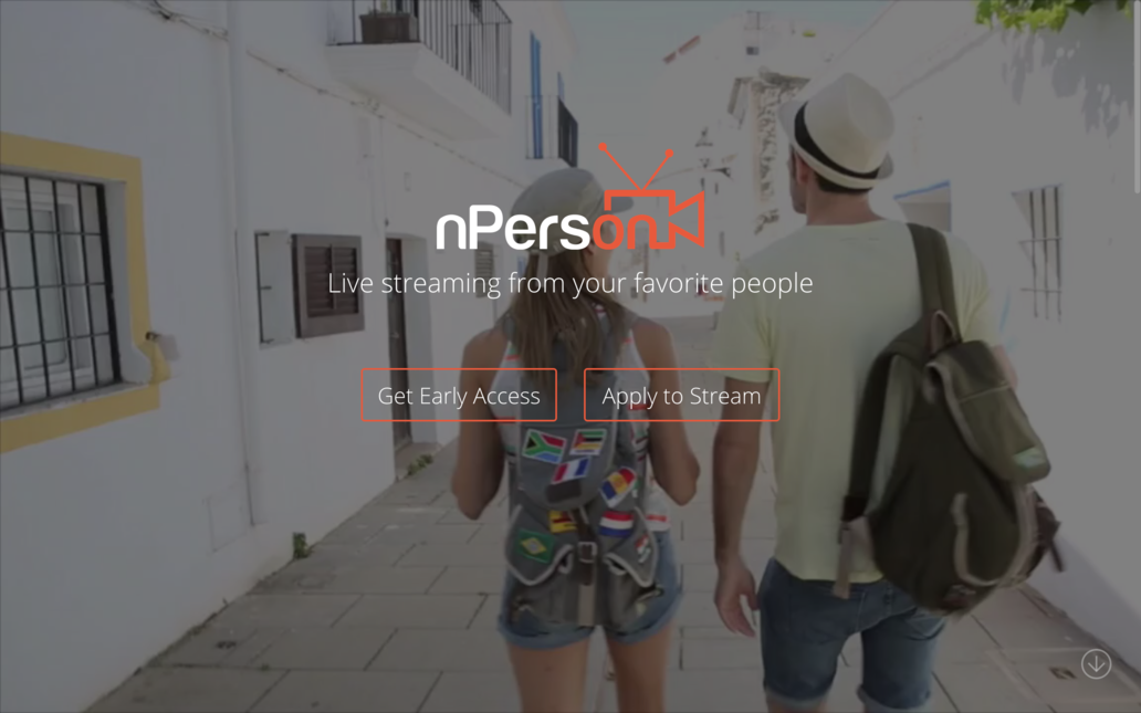 BetaList's tweet photo. nPerson: Live streaming from your favorite people http://t.co/ypMIHaF7ku http://t.co/0LZGdjUhMk