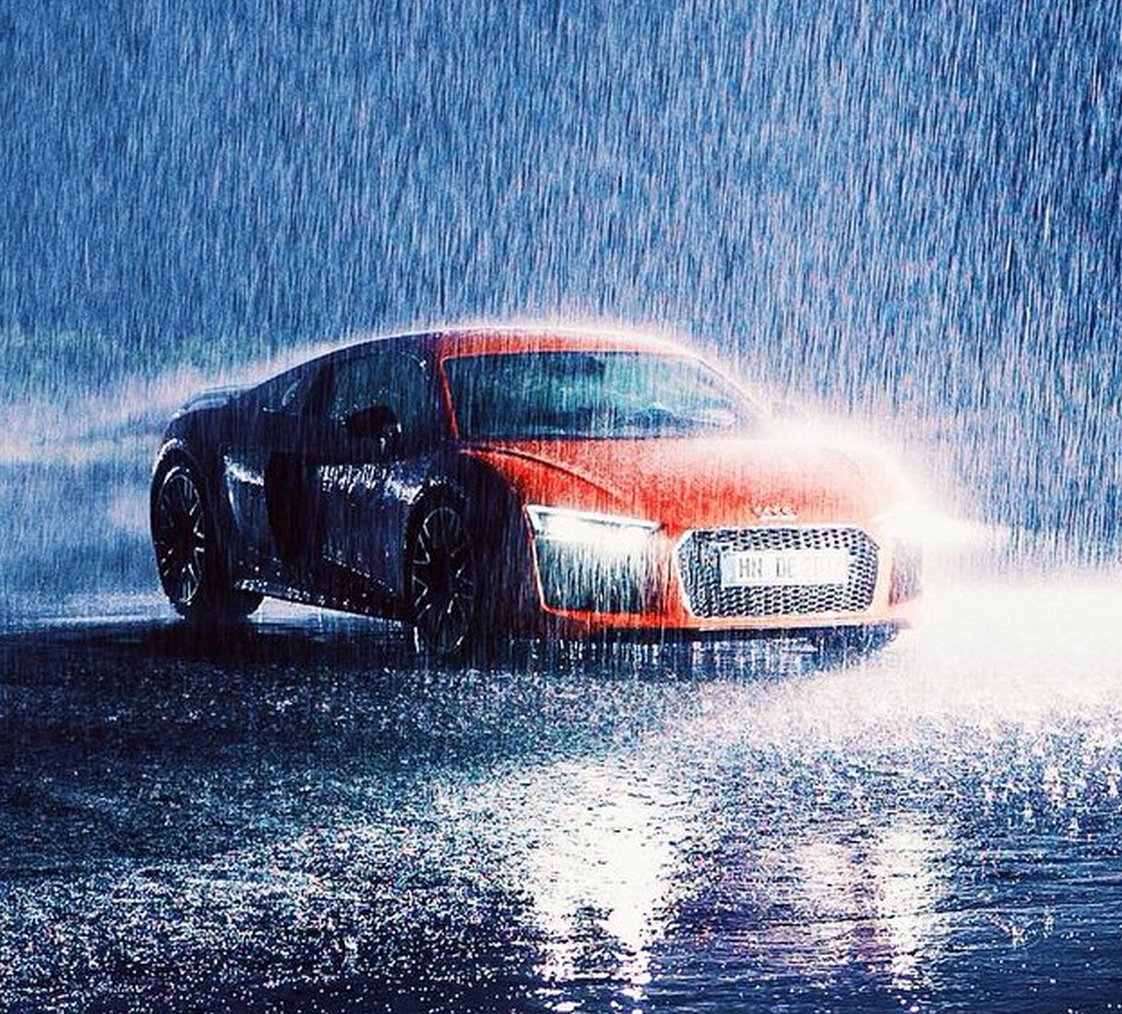 McGrathAudi's tweet photo. Weighing in at 3,205 pounds soaking wet, the new #AudiR8 is 110 pounds lighter than the first generation. #WantAnR8 http://t.co/TEPBN7Lf6S