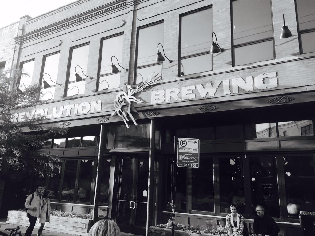 goodbrewapp's tweet image. Visited @RevBrewChicago last night, food was amazing and the beer was better! #triplefist #civilunrest #goodbrew