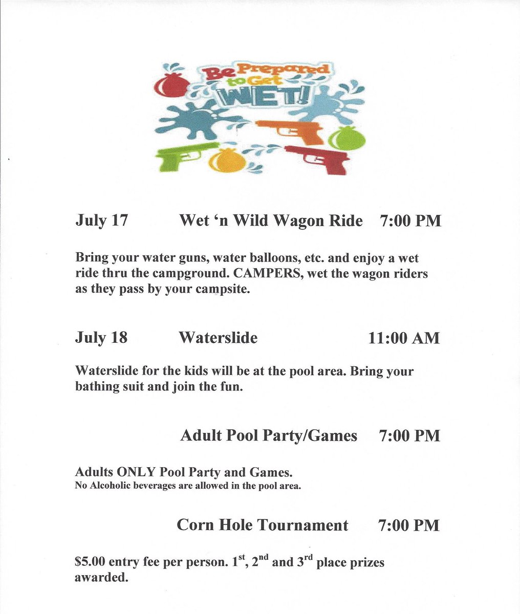 Wet 'n Wild Weekend!!