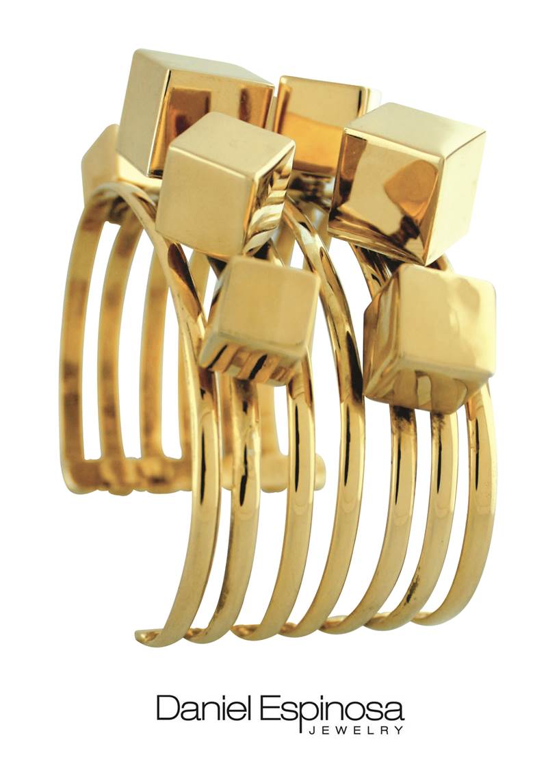Diseños que se inspiran en la arquitectura mexicana. #DanielEspinosa #MexicanGeometry #Joyas