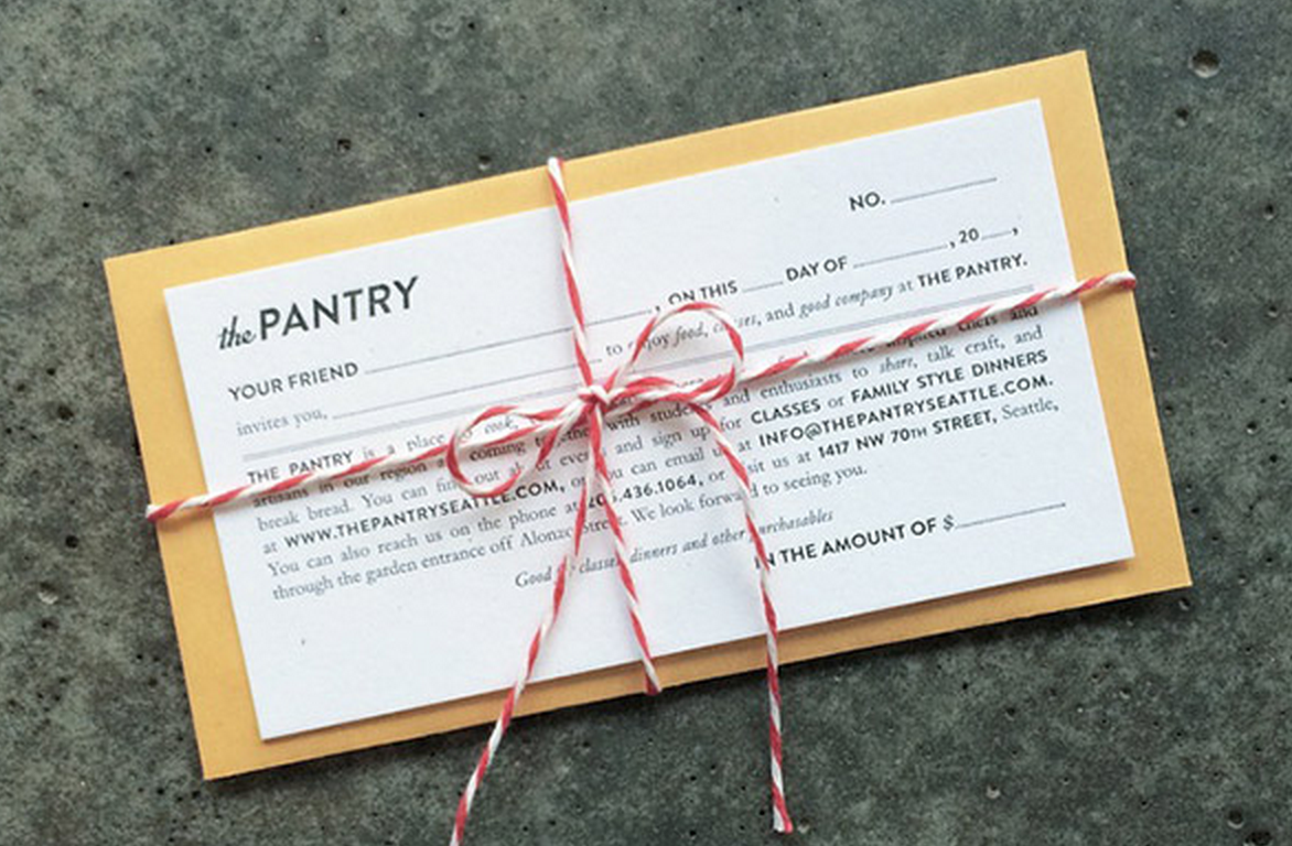We're expanding! To help raise funds for construction, we're running a gift certificate drive: thepantryseattle.com/fundraiser