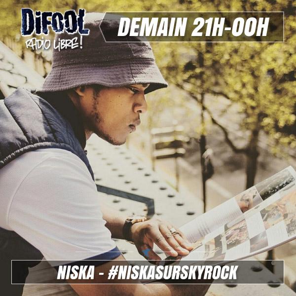SkyrockFM's tweet photo. RT Demain soir, @Difool reçoit @Niska_Officiel dans la #RadioLibre 21h-minuit #NiskaSurSkyrock http://t.co/RjGyaC8P69