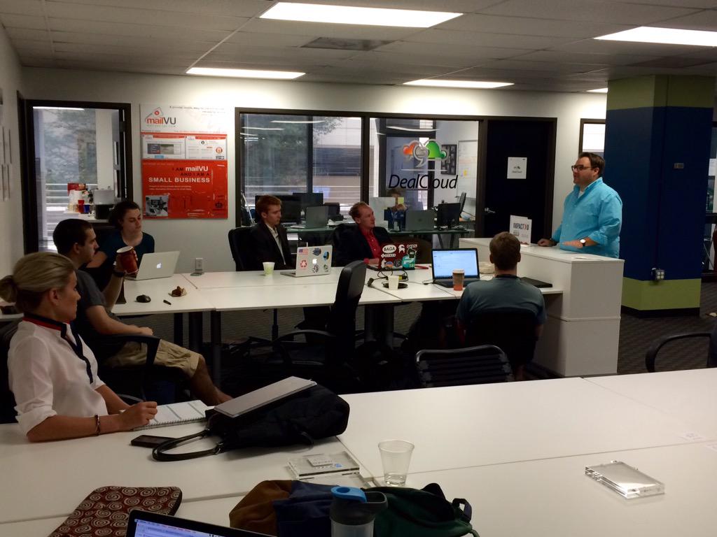 We've got <a href="/MikeDavria/">Mike D’Avria</a> with us today talking to #ImpactU about telling their stories, videos, and brand consistency.