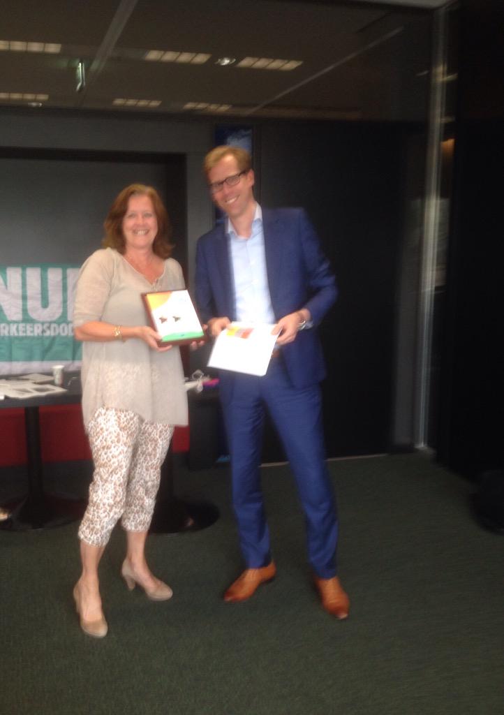 De Bussel heeft zilveren Starslabel, een EU-verkeersproject, behaald!