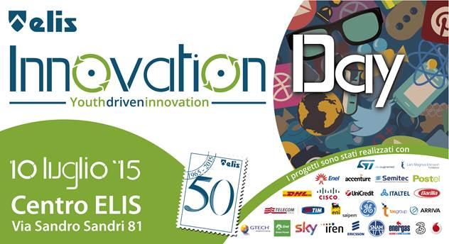 Il 10 luglio 2015 si terrà l’ELIS Innovation Day #innoday15 per i #50anniELIS elis.org/2015-07-10