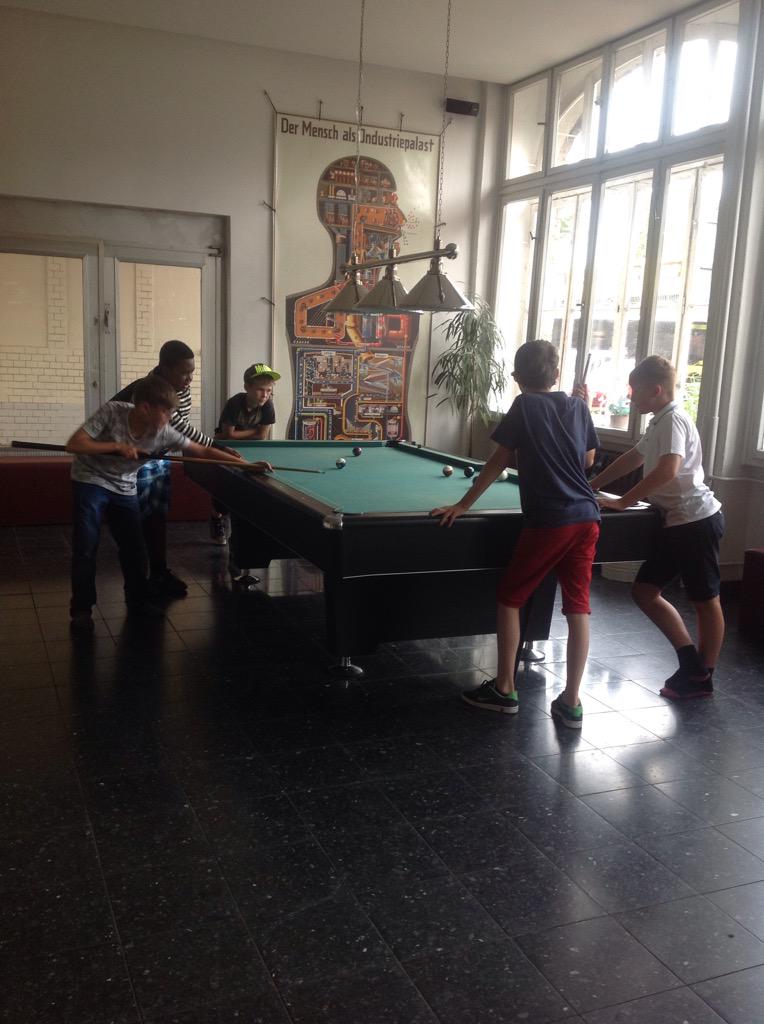 Relaxing fun at the hostel