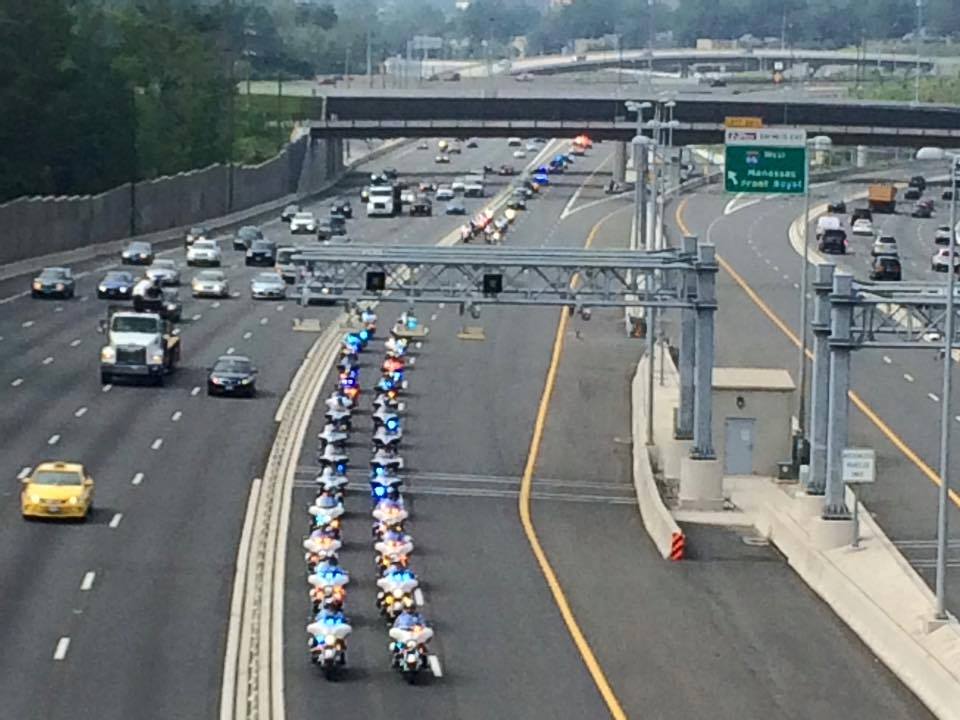 Escorting Inspector Carlos Silva to Dulles International Airport, returning to his country Brazil (pic:Travis Nguyen)