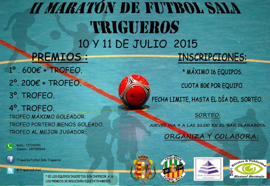 Aun estas a tiempo de jugar nuestra maratón. Quedan 3 plaza aprovecha una para tu equipo!