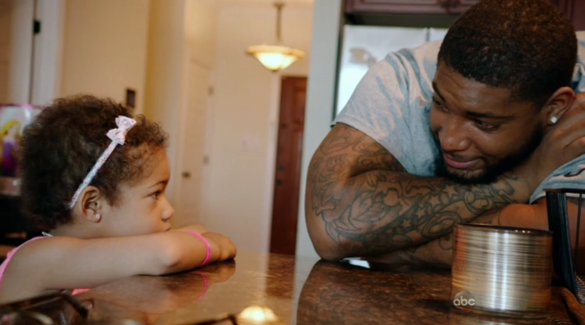 GMA's tweet photo. LeBron James dares you to not be inspired by the incredible story of Leah and Devon Still. #ESPYS #LeahStrong http://t.co/wXkn3kvF1C