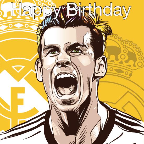 Happy Birthday to Gareth \"The Love One\" Bale. pic source:   