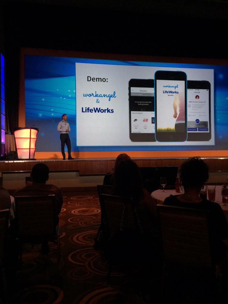 Jberryc's tweet photo. Exciting approach to employee engagement, retention and wellness. @truejamie #CeridianINSIGHTS #workangel #lifeworks http://t.co/24vbmsokKm