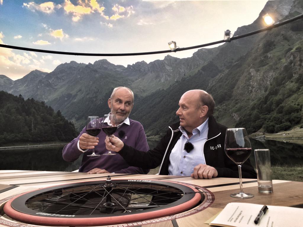 Bedankt <a href="/PollentierM/">Michel Pollentier</a> &amp; <a href="/RikVanwalleghem/">Rik Vanwalleghem</a> eerlijke babbels in een prachtig decor #vivelevelo