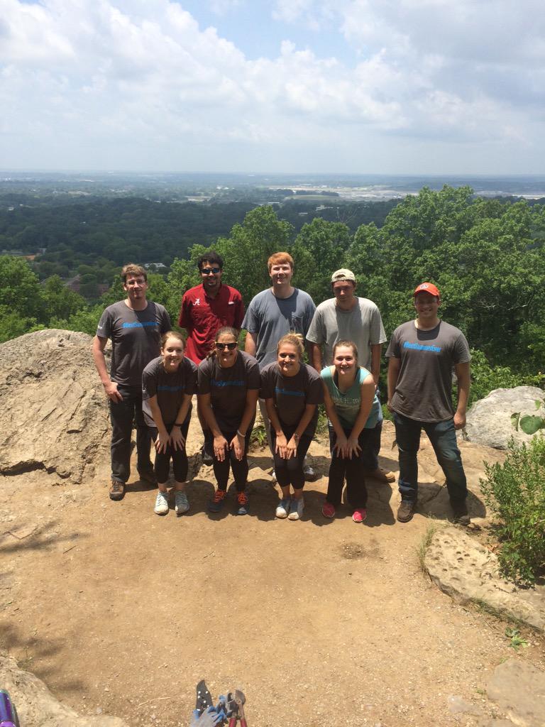 KortaSkorta's tweet photo. Had a great time volunteering at Ruffner Mountain today with the DSTHS interns! #BestSummerEver @DSTCareers http://t.co/dUh6ZM8tm1