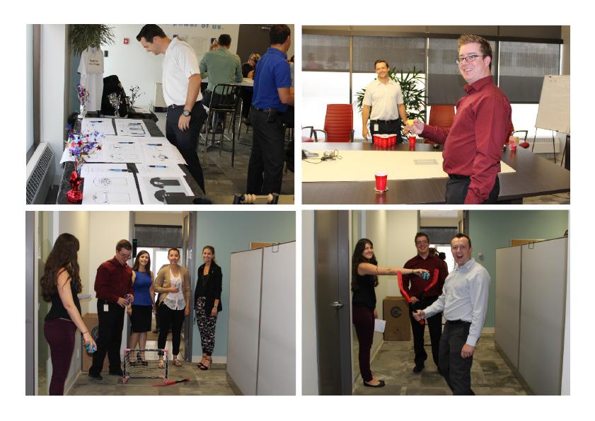 Gemini geared up for the 2015 <a href="/Corp_Challenge/">Calgary Corporate Challenge</a> games at our Awareness Launch this afternoon! Can't wait for September!