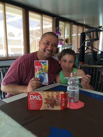 WeRTiconderoga's tweet photo. #JulyReflections Dixon CEO Dad got an A+ this past school year! His daughter Gabriella is an #Artist #VolcanoProject http://t.co/ydRdGOEWsE