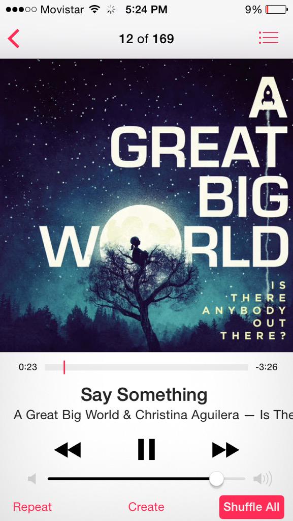 no words, just listening