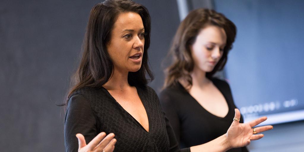 CanonUSApro's tweet photo. @Sue_Bryce discusses posing with models and connecting with clients #CLLOC #CanonLiveLearning http://t.co/WmMstZ614d