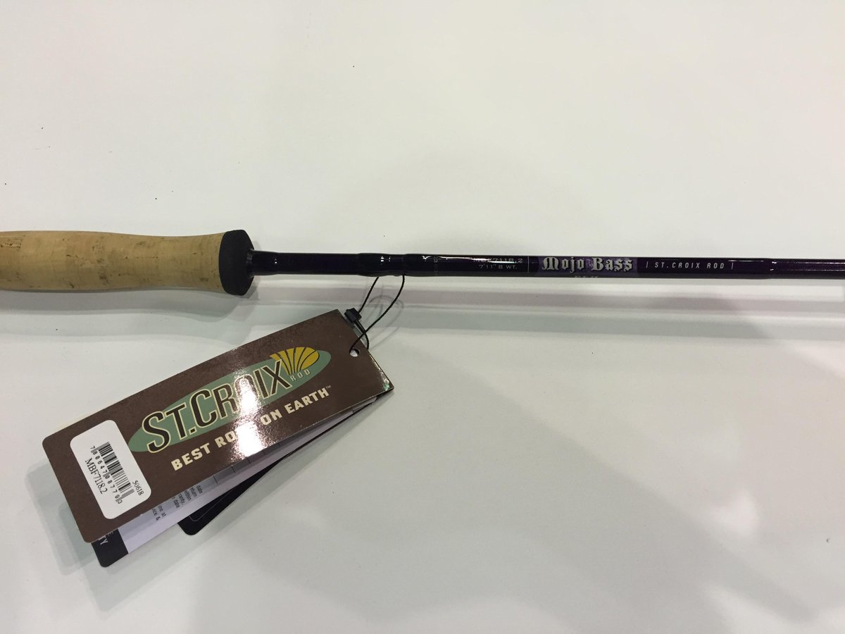 st croix mojo bass fly rod