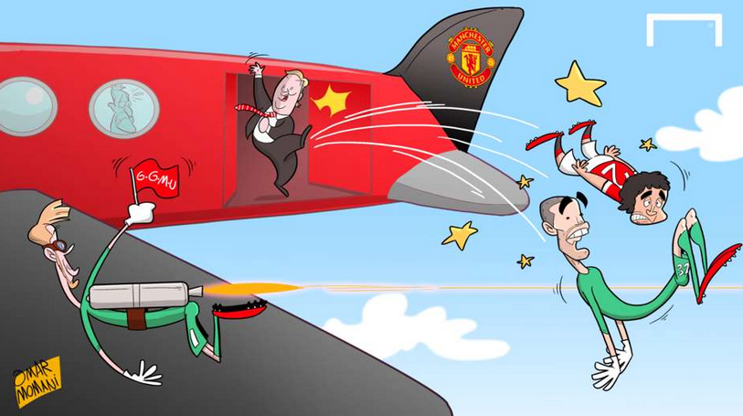 101greatgoals's tweet photo. Louis van Gaal absolutely ruins Victor Valdes &amp; Rafael in Man United presser [Best Tweets] http://t.co/XlZx73VI6c http://t.co/LHrnuy1mvC