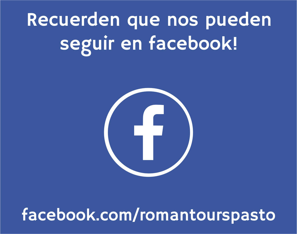RomanToursPasto's tweet photo. #RomanTours #RedesSociales #Facebook #RT #FollowBack https://t.co/gXHpuKrBBe http://t.co/Sg9lBP1whM