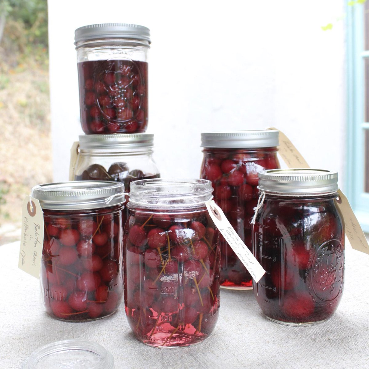 savingtheseason's tweet photo. I've been on a cherry journey. See what happened. New recipes at http://t.co/yVn5sokaZf. #summer http://t.co/LOVjERaSRP