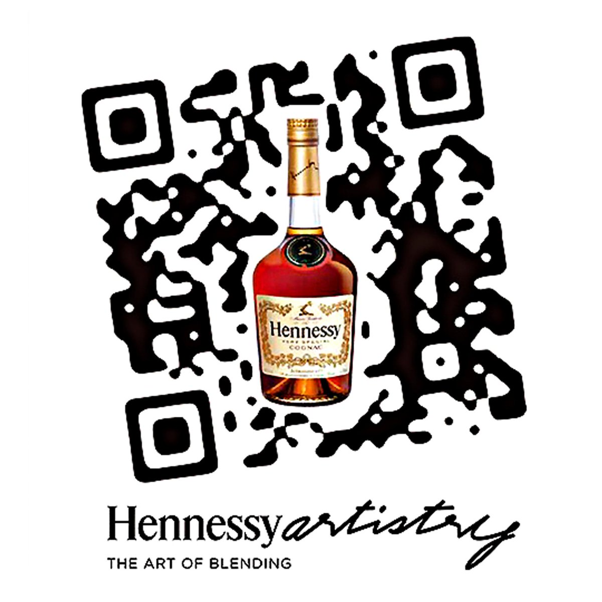 Hennessy Japan Custom QR Code by SETQR, image size:1200x1200