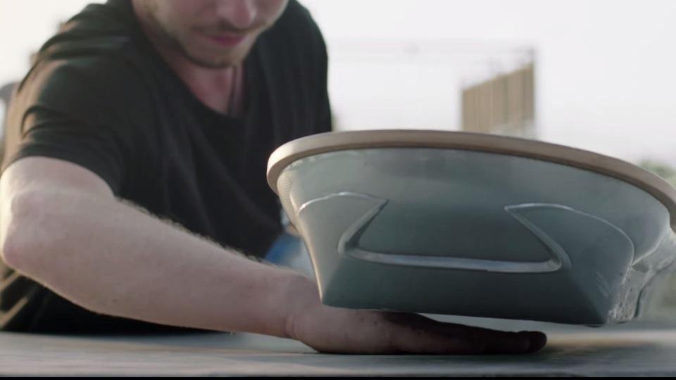 engadget's tweet photo. Lexus' hoverboard 'is like floating on a cushion of air' http://t.co/lg1UwhShZh http://t.co/0lw10lugR7