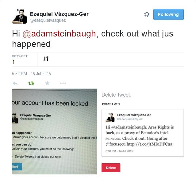 olmedopp's tweet image. False DMCA notices by Ares Rights and SENAIN // Acusaciones falsas de #AresRights y #SENAIN @chillingeffects @EFF