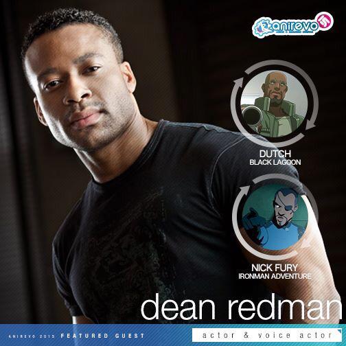 AnimeRevCanada's tweet photo. Back for another yr our dear friend #DeanRedman. u'll recognize him as #Dutch fr #BlackLagoon & #MC from last year! 😊 http://t.co/HNlSTCDONP
