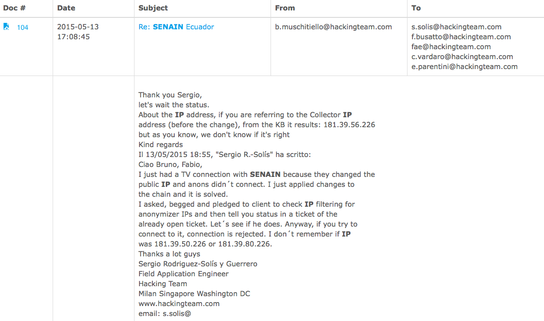 shababaty's tweet image. @ivanstalyn @PedritoExtranja @CNT_EC por si acaso, ya q estamos estas son las IP de los Collectors para la #SENAIN