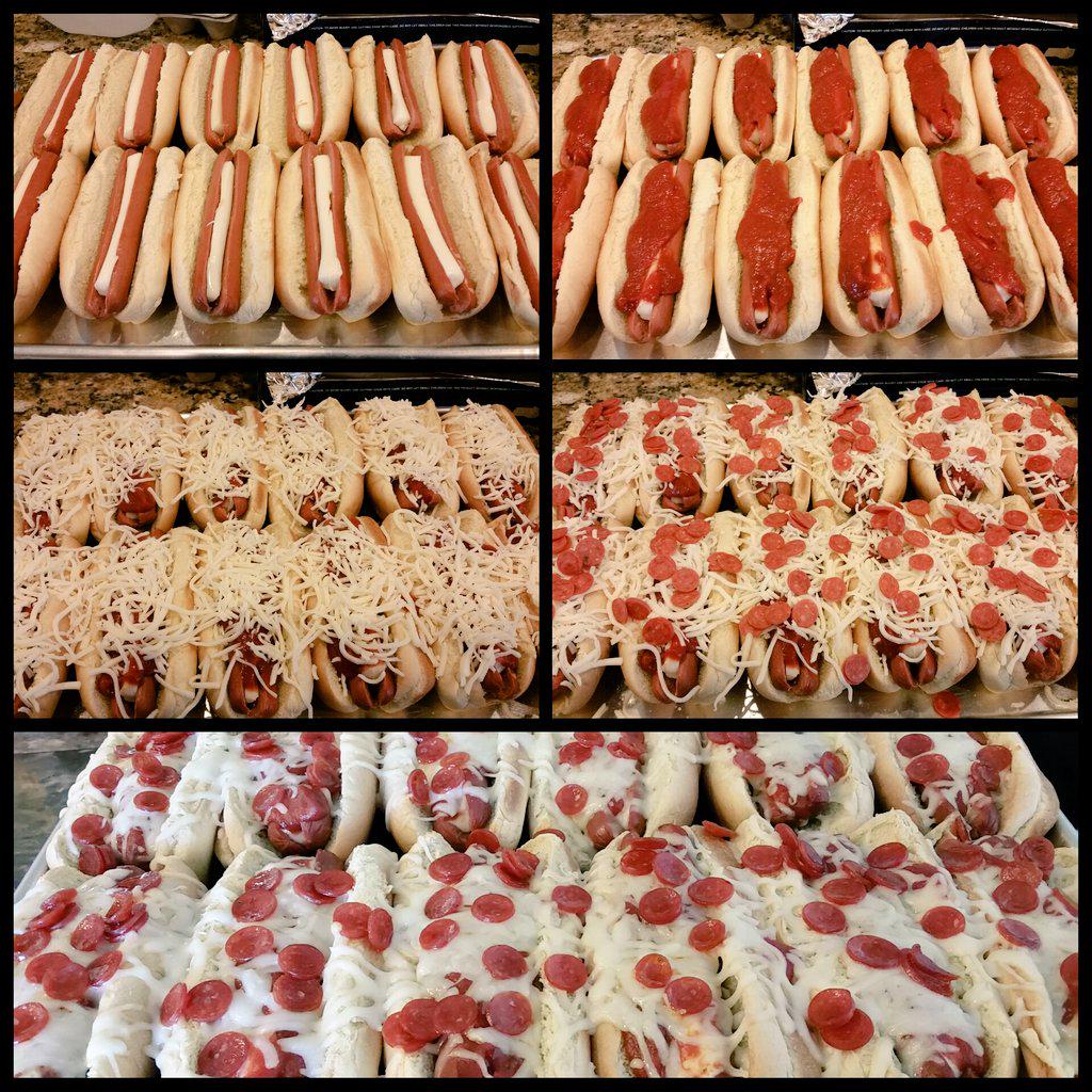 Talixlov3's tweet image. Yessssss #pizzadogs by me. #food #yum