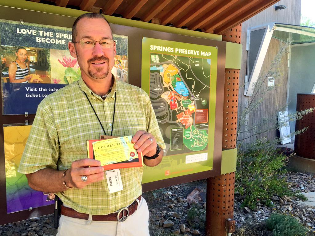 Another #LVWGoldenTicket winner. Congrats, <a href="/SpringsPreserve/">Springs Preserve</a>! #LVWBestOfVegas