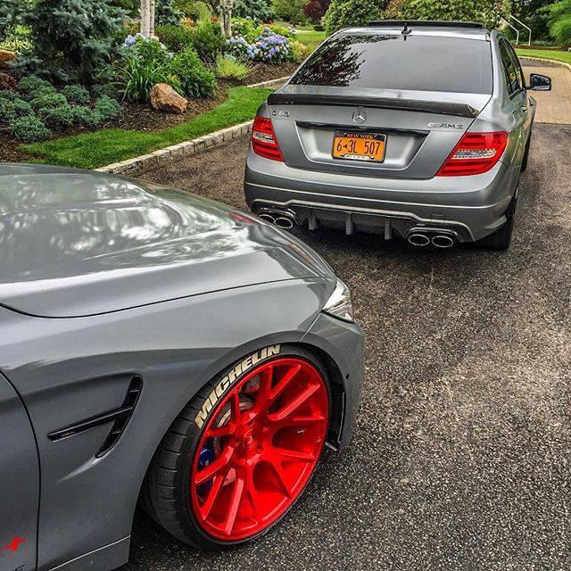 trucderiche's tweet photo. M4 Or C63 😈🔥 http://t.co/FexaqCRu61