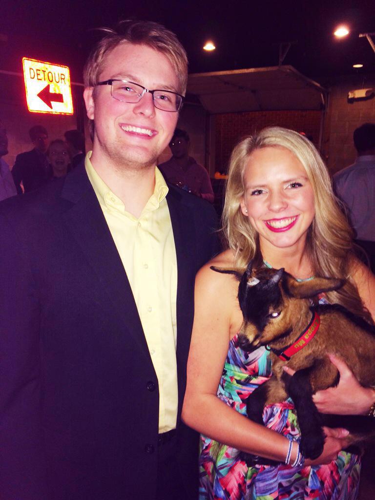 Rangerthegoat's tweet photo. Shout out to goat uncle @abrooksbank11 for the inaugural donation! http://t.co/oe9u2gsPiK #goatuncle #goatlife http://t.co/wdewONJ5Jg