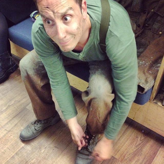 WarHorseOnStage's tweet photo. Here is our token Canadian, James Duncan. He can tie his shoelaces and everything.
#warho… http://t.co/OeegFp4nbi http://t.co/mcFTtmIO5s