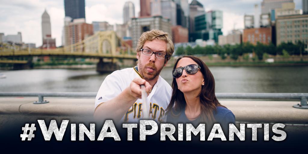 primantibros's tweet photo. Don't take a selfie out there. Take a selfie in here. Tag it with #WinAtPrimantis and win big! #SelfieSticksAreScary http://t.co/iP73i0lwHX