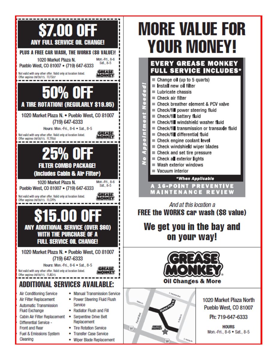 Grease monkey prices tire rotation searchharew
